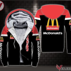 Fleece Mcdonald's Uniform Custom Clothes Style 10, Unique Gifts For Employee - Vesles2014s