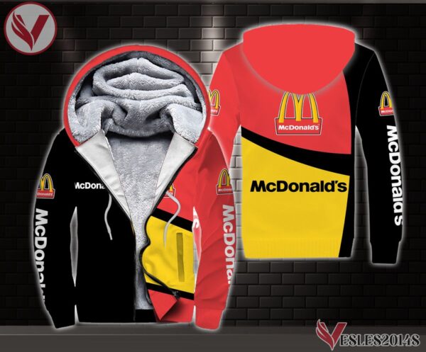 Fleece Mcdonald's Uniform Custom Clothes Style 12, Unique Gifts For Employee - Vesles2014s