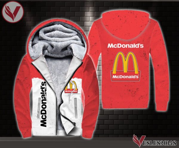 Fleece Mcdonald's Uniform Custom Clothes Style 13, Unique Gifts For Employee - Vesles2014s