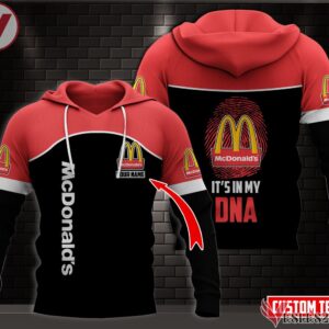 Fleece Mcdonald's Uniform Custom Clothes Style 15, Unique Gifts For Employee - Vesles2014s 1
