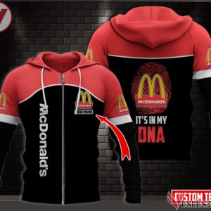 Fleece Mcdonald's Uniform Custom Clothes Style 15, Unique Gifts For Employee - Vesles2014s 2