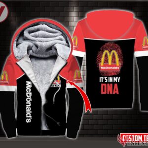 Fleece Mcdonald's Uniform Custom Clothes Style 15, Unique Gifts For Employee - Vesles2014s