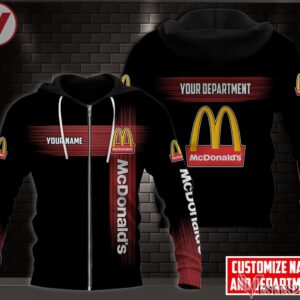 Fleece Mcdonald's Uniform Custom Clothes Style 16, Unique Gifts For Employee - Vesles2014s 2