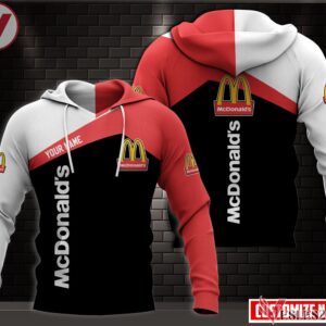 Fleece Mcdonald's Uniform Custom Clothes Style 17, Unique Gifts For Employee - Vesles2014s 1