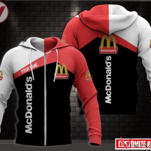 Fleece Mcdonald's Uniform Custom Clothes Style 17, Unique Gifts For Employee - Vesles2014s 2