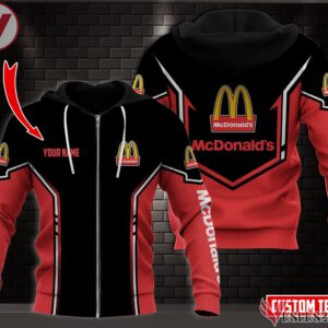Fleece Mcdonald's Uniform Custom Clothes Style 19, Unique Gifts For Employee - Vesles2014s 2