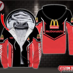 Fleece Mcdonald's Uniform Custom Clothes Style 19, Unique Gifts For Employee - Vesles2014s