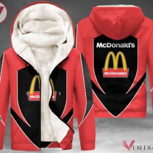 Fleece Mcdonald's Uniform Custom Clothes Style 20, Unique Gifts For Employee - Vesles2014s