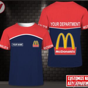 Fleece Mcdonald's Uniform Custom Clothes Style 21, Unique Gifts For Employee - Vesles2014s 3