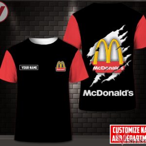 Fleece Mcdonald's Uniform Custom Clothes Style 22, Unique Gifts For Employee - Vesles2014s 3