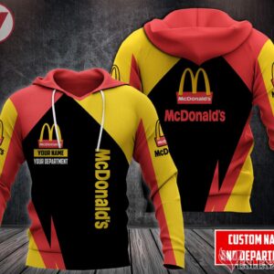 Fleece Mcdonald's Uniform Custom Clothes Style 24, Unique Gifts For Employee - Vesles2014s 1