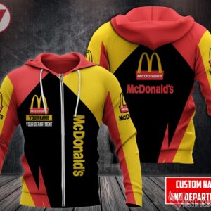 Fleece Mcdonald's Uniform Custom Clothes Style 24, Unique Gifts For Employee - Vesles2014s 2
