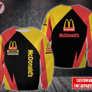 Fleece Mcdonald's Uniform Custom Clothes Style 24, Unique Gifts For Employee - Vesles2014s 3