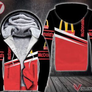Fleece Mcdonald's Uniform Custom Clothes Style 25, Unique Gifts For Employee - Vesles2014s