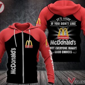 Fleece Mcdonald's Uniform Custom Clothes Style 27, Unique Gifts For Employee - Vesles2014s 2