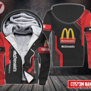 Fleece Mcdonald's Uniform Custom Clothes Style 29, Unique Gifts For Employee - Vesles2014s