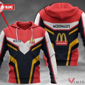 Fleece Mcdonald's Uniform Custom Clothes Style 3, Unique Gifts For Employee - Vesles2014s 1