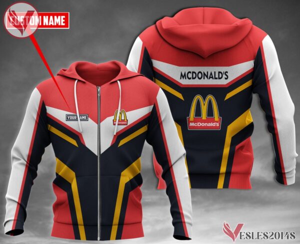 Fleece Mcdonald's Uniform Custom Clothes Style 3, Unique Gifts For Employee - Vesles2014s 2