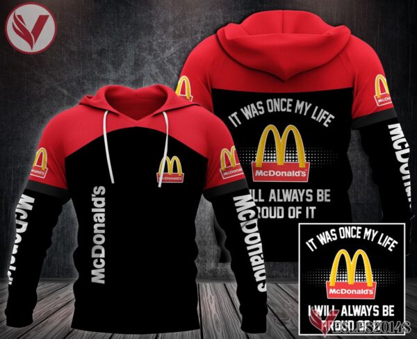 Fleece Mcdonald's Uniform Custom Clothes Style 30, Unique Gifts For Employee - Vesles2014s 1