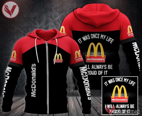 Fleece Mcdonald's Uniform Custom Clothes Style 30, Unique Gifts For Employee - Vesles2014s 2