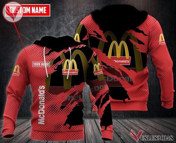 Fleece Mcdonald's Uniform Custom Clothes Style 31, Unique Gifts For Employee - Vesles2014s 1