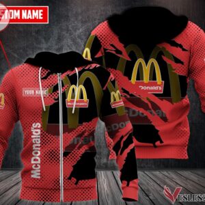 Fleece Mcdonald's Uniform Custom Clothes Style 31, Unique Gifts For Employee - Vesles2014s 2