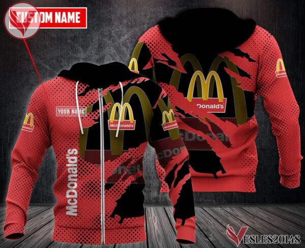 Fleece Mcdonald's Uniform Custom Clothes Style 31, Unique Gifts For Employee - Vesles2014s 2