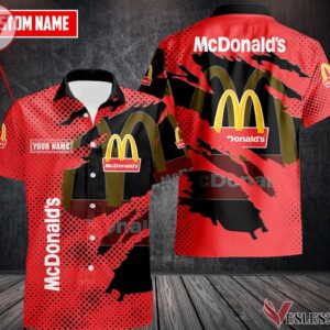 Fleece Mcdonald's Uniform Custom Clothes Style 31, Unique Gifts For Employee - Vesles2014s 3