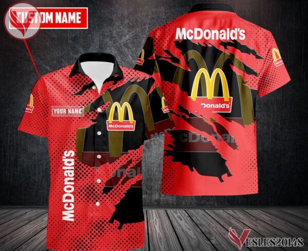 Fleece Mcdonald's Uniform Custom Clothes Style 31, Unique Gifts For Employee - Vesles2014s 3
