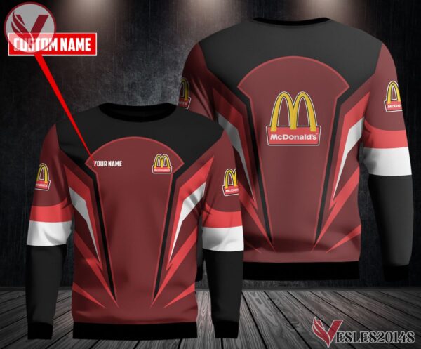 Fleece Mcdonald's Uniform Custom Clothes Style 32, Unique Gifts For Employee - Vesles2014s 3
