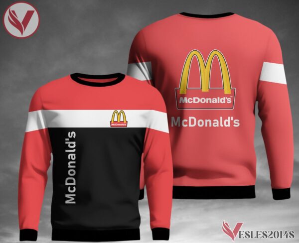 Fleece Mcdonald's Uniform Custom Clothes Style 4, Unique Gifts For Employee - Vesles2014s 3