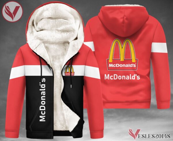 Fleece Mcdonald's Uniform Custom Clothes Style 4, Unique Gifts For Employee - Vesles2014s
