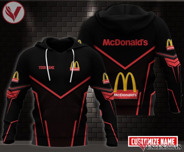 Fleece Mcdonald's Uniform Custom Clothes Style 6, Unique Gifts For Employee - Vesles2014s 1