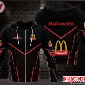 Fleece Mcdonald's Uniform Custom Clothes Style 6, Unique Gifts For Employee - Vesles2014s 2