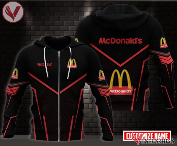 Fleece Mcdonald's Uniform Custom Clothes Style 6, Unique Gifts For Employee - Vesles2014s 2