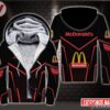 Fleece Mcdonald's Uniform Custom Clothes Style 6, Unique Gifts For Employee - Vesles2014s