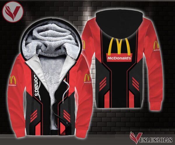 Fleece Mcdonald's Uniform Custom Clothes Style 7, Unique Gifts For Employee - Vesles2014s