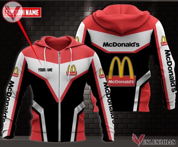 Fleece Mcdonald's Uniform Custom Clothes Style 8, Unique Gifts For Employee - Vesles2014s 2