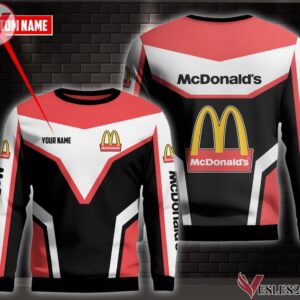 Fleece Mcdonald's Uniform Custom Clothes Style 8, Unique Gifts For Employee - Vesles2014s 3