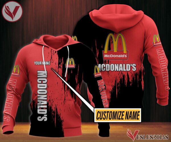 Fleece Mcdonald's Uniform Custom Clothes Style 9, Unique Gifts For Employee - Vesles2014s 1