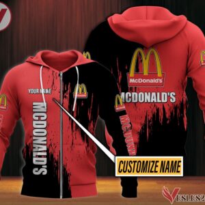 Fleece Mcdonald's Uniform Custom Clothes Style 9, Unique Gifts For Employee - Vesles2014s 2