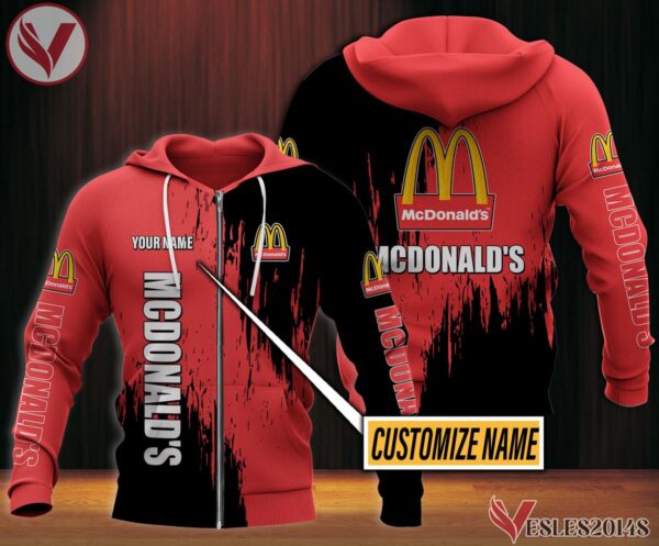 Fleece Mcdonald's Uniform Custom Clothes Style 9, Unique Gifts For Employee - Vesles2014s 2