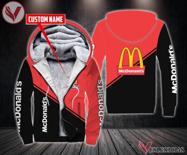 Fleece Mcdonald's Uniform Custom Clothes, Unique Gifts For Employee - Vesles2014s