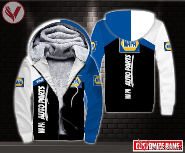 Fleece Napa Auto Parts Uniform Custom Clothes Style 1, Unique Gifts For Employee - Vesles2014s