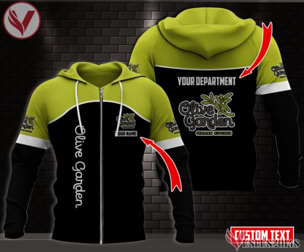 Fleece Olive Garden Uniform Custom Clothes, Unique Gifts For Employee - Vesles2014s 2
