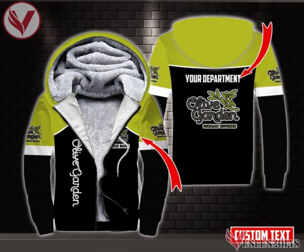 Fleece Olive Garden Uniform Custom Clothes, Unique Gifts For Employee - Vesles2014s