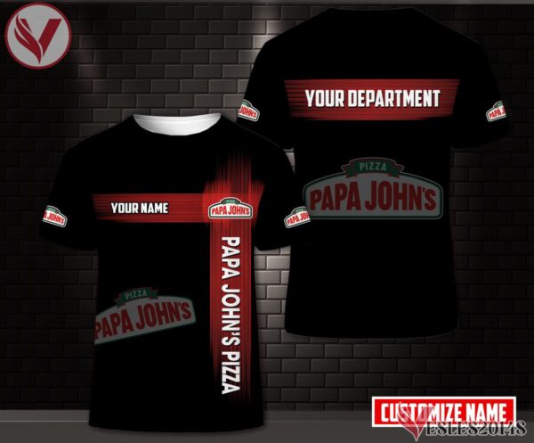 Fleece Papa John's Pizza Uniform Custom Clothes Style 1, Unique Gifts For Employee - Vesles2014s 3