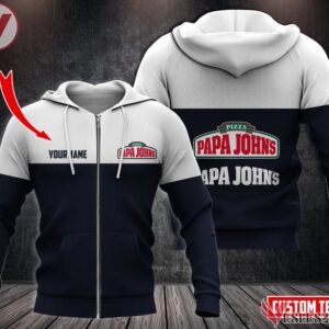 Fleece Papa John's Pizza Uniform Custom Clothes, Unique Gifts For Employee - Vesles2014s 2