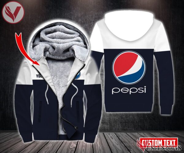 Fleece Pepsi Uniform Custom Clothes Style 2, Unique Gifts For Employee - Vesles2014s