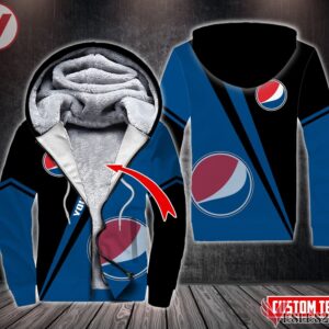 Fleece Pepsi Uniform Custom Clothes Style 3, Unique Gifts For Employee - Vesles2014s